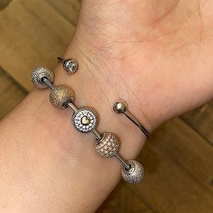 Authentic Pandora Essence Bracelet Set
